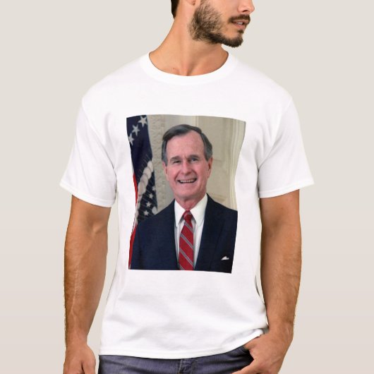 George H Struik President T-shirt (Voorkant)