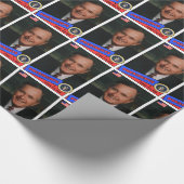 George H.W. Bush-honkaarten Cadeaupapier (Hoek)