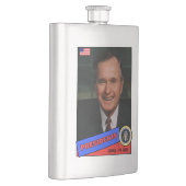 George H.W. Bush-honkbalkaart Heupfles (Rechts)