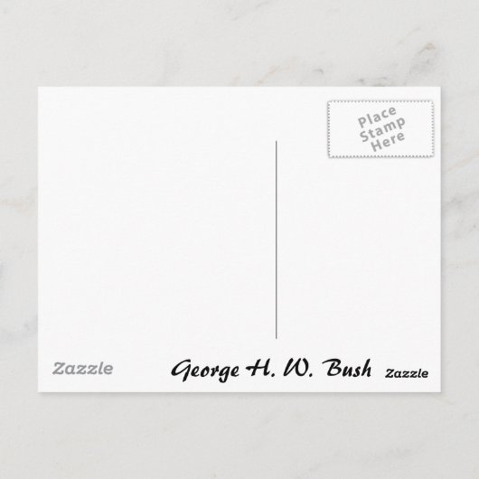 George H. W. Struik 41 Briefkaart (Achterkant)