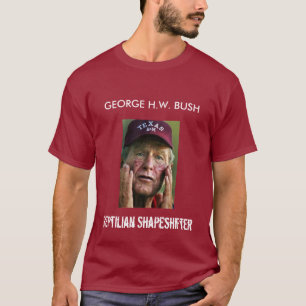 George H.W. Struik - Reptilian Shapeshifter T-shirt