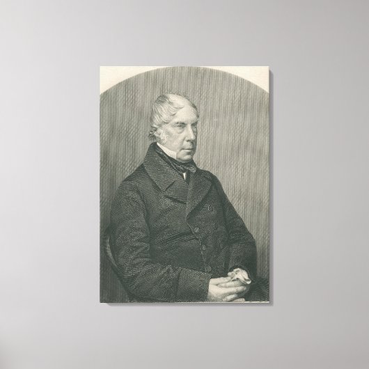 George Hamilton-Gordon, 4th Earl of Aberdeen Canvas Afdruk (Voorkant)