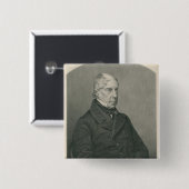 George Hamilton-Gordon, 4th Earl of Aberdeen Vierkante Button 5,1 Cm (Voorkant /achterkant)