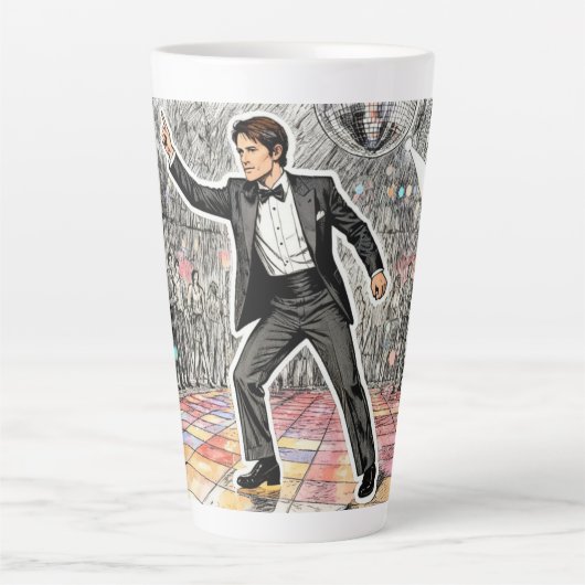 George Hamilton (Resident evil uitbraak) Latte Mok (Voorkant)