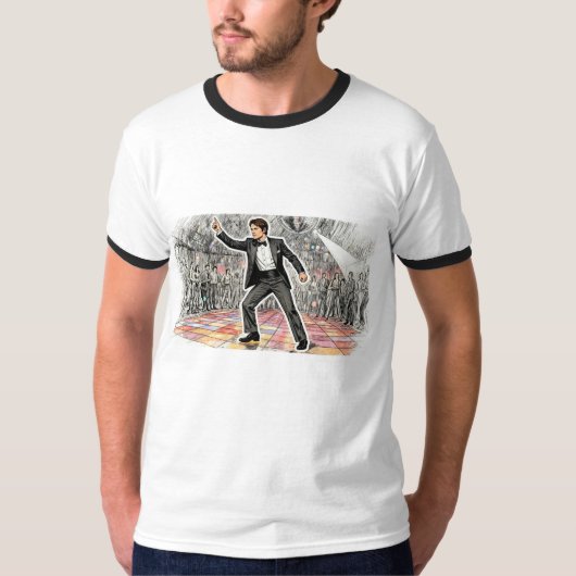 George Hamilton (Resident evil uitbraak) T-shirt (Voorkant)