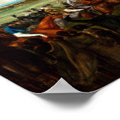 George Hamilton The First Steeplechase Poster (Hoek)