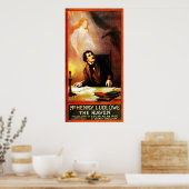 George Hazelton is de Raven Edgar Allan Poe 1908 Poster (Keuken)