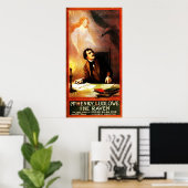 George Hazelton is de Raven Edgar Allan Poe 1908 Poster (Thuiskantoor)