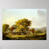 George Henry Durrie Autumn in New England, Cider Poster (Voorkant)