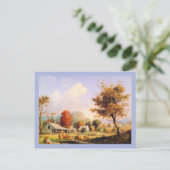 George Henry Durrie Rustic Cider Pressing Autumn Briefkaart (Staand voorkant)