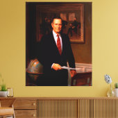 GEORGE HERBERT WALKER STRUIK door Herbert Abrams Canvas Afdruk (Insitu (Woonkamer))