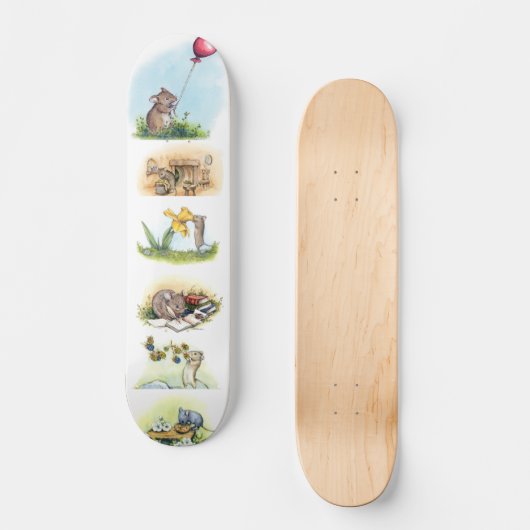 George het muisskateboard persoonlijk skateboard (Voorkant)