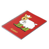 George - hij is een klein notitieboek van de schaa (Linkerzijde)