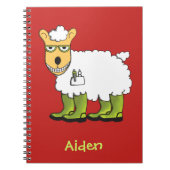 George - hij is een klein notitieboek van de schaa (Voorkant)