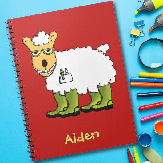 George - hij is een klein notitieboek van de schaa