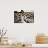 George Hitchcock De vlucht naar Egypte Poster (Keuken)