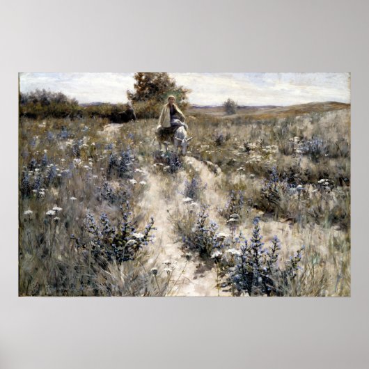 George Hitchcock De vlucht naar Egypte Poster (Voorkant)