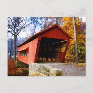 George Hutchins Covered Bridge Briefkaart