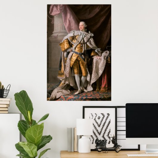 George III Poster (Thuiskantoor)