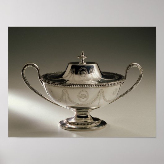George III saus tureen cover Poster (Voorkant)