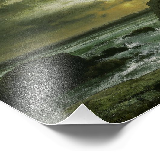 George Inness - A Marine Foto Afdruk (Hoek)