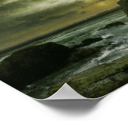 George Inness - A Marine Poster (Hoek)