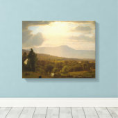 George Inness - Catskills Mountains Canvas Afdruk (Insitu (Houten vloer))