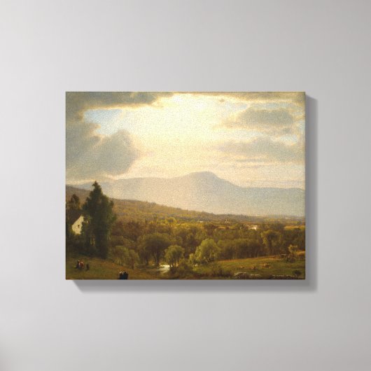 George Inness - Catskills Mountains Canvas Afdruk (Voorkant)