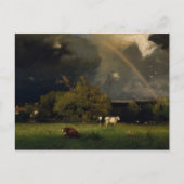 George Inness - De regenboog Briefkaart (Voorkant)