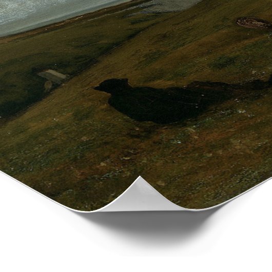 George Inness - Het Storm Poster (Hoek)