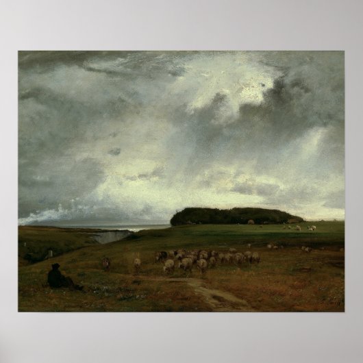 George Inness - Het Storm Poster (Voorkant)