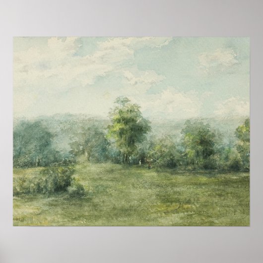 George Inness - Landschap Poster (Voorkant)
