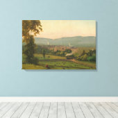 George Inness - The Lackawant Valley Canvas Afdruk (Insitu (Houten vloer))