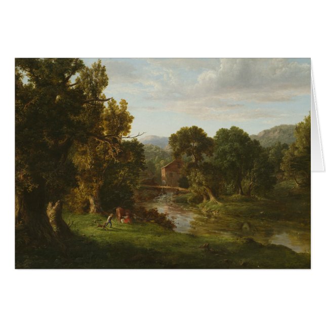 George Inness - The Old Mill (Voorkant Horizontaal)