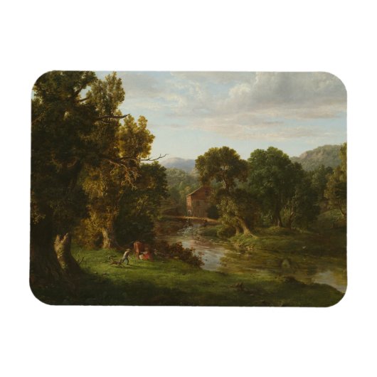 George Inness - The Old Mill Magneet (Horizontaal)