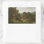 George Inness - The Old Mill Rechthoekige Sticker (Tas)