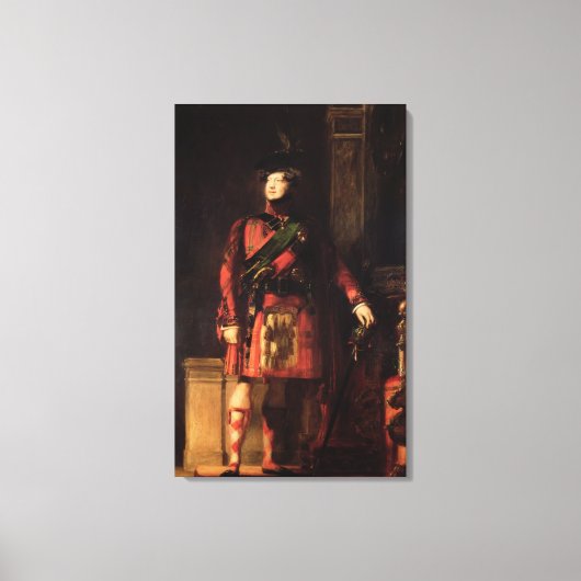 George IV Canvas Afdruk (Voorkant)