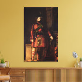 George IV Canvas Afdruk (Insitu (Woonkamer))