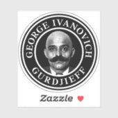 George Ivanovich Gurdjieff Sticker (Vel)