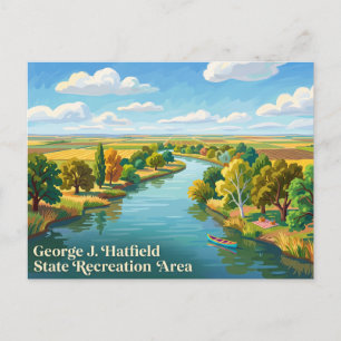 George J. Hatfield State Recreation Area Briefkaart