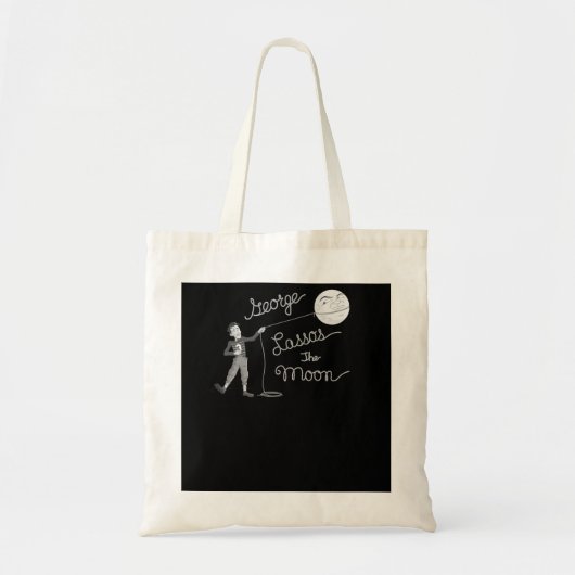 George Lassos de maan Tote Bag (Voorkant)