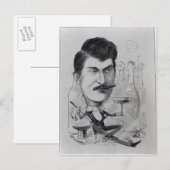 George Leybourne Briefkaart (Voorkant / Achterkant)