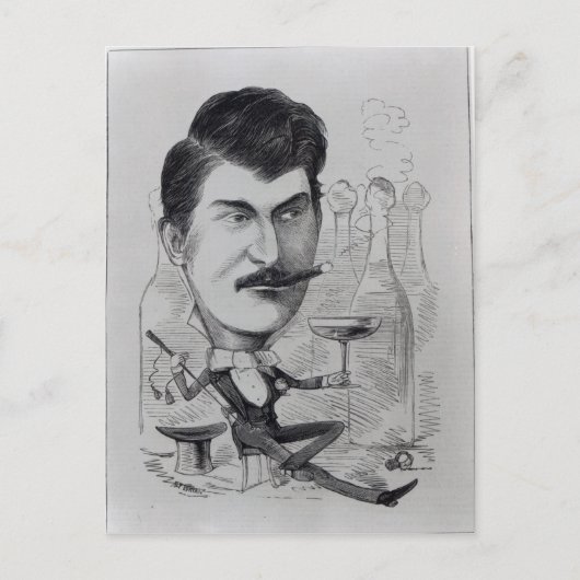 George Leybourne Briefkaart (Voorkant)