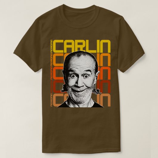 George lin Retro Comedy FanArt Tribute T-shirt (Design voorkant)