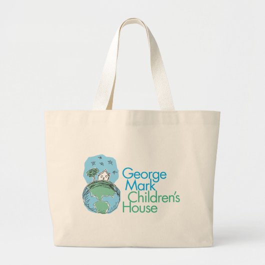 George Mark Children's House Grote Tote Bag (Voorkant)