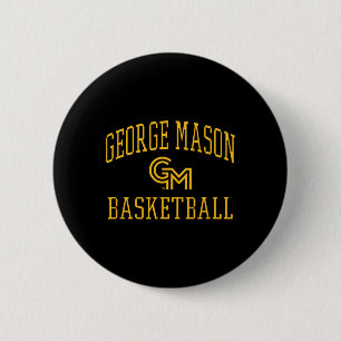 George Mason Patriots Schets Scherm Groen  Ronde Button 5,7 Cm