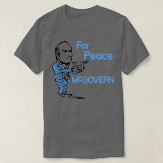 George McGovern voor de vrede T-shirt (Design voorkant)