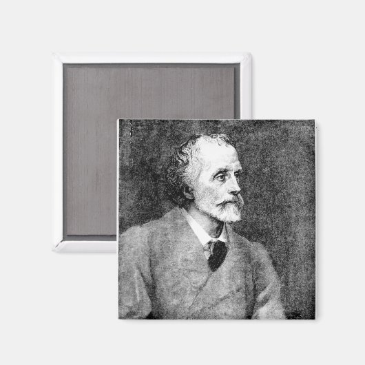George Meredith Magneet (Voorkant / Achterkant)