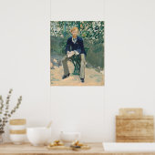 George Moore - Edouard Manet Fine Art Poster (Keuken)