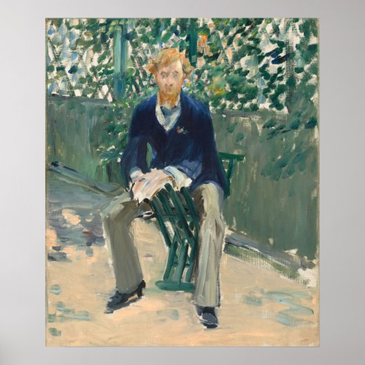 George Moore - Edouard Manet Fine Art Poster (Voorkant)
